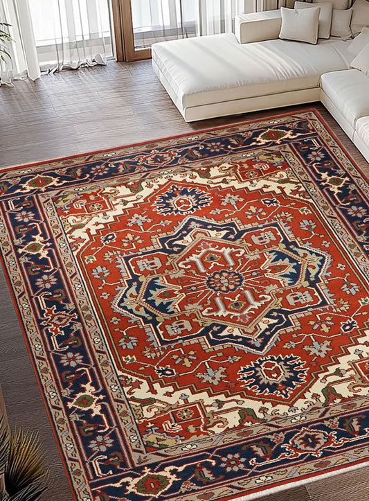 Dyson Crimson Tide Hand-Knotted Wool Rug