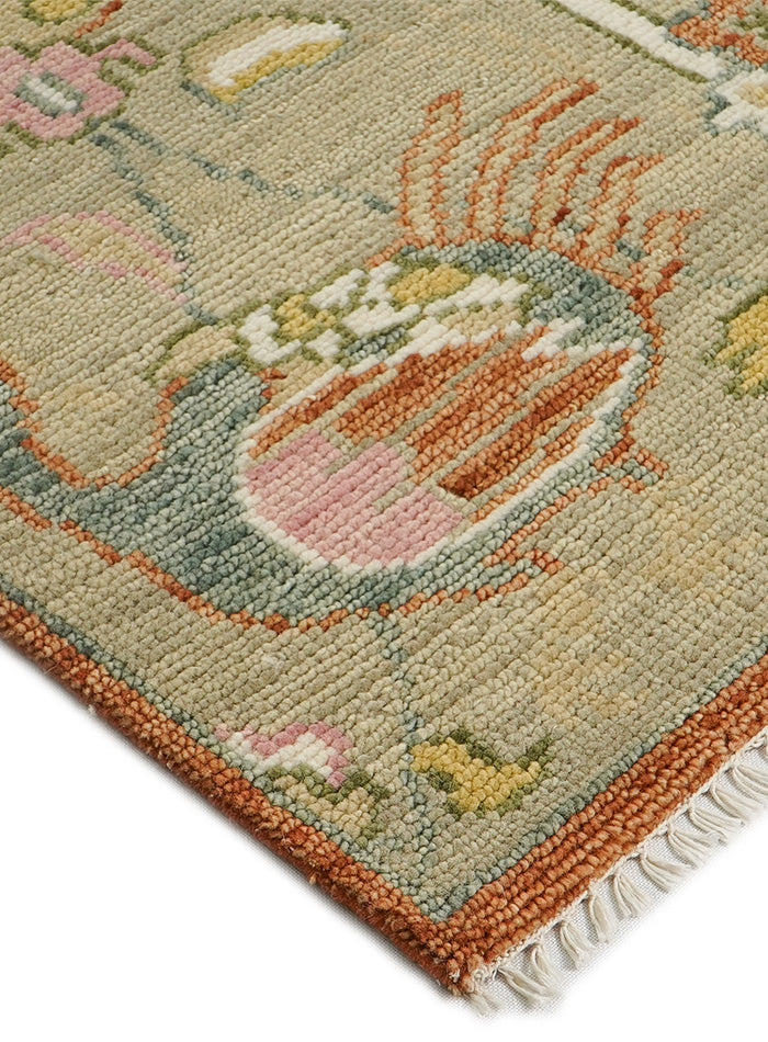 Pavonia Ashoak Hand-Knotted Wool Rug