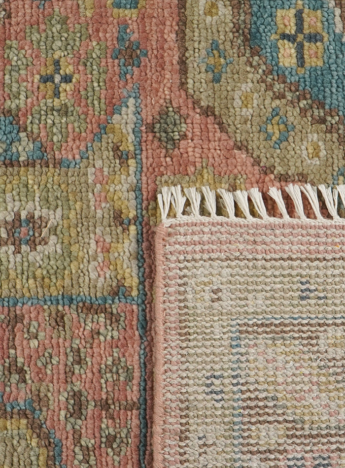 Zarmin Pink Mist Hand-Knotted Wool Rug