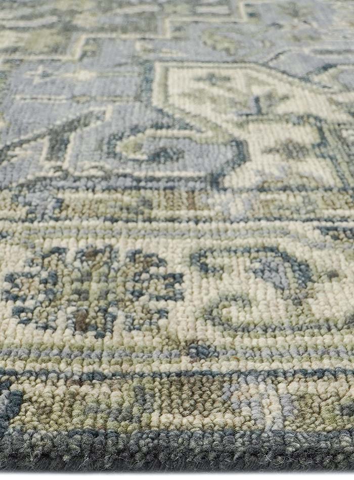 Betford Slate Hand-Knotted Wool Rug