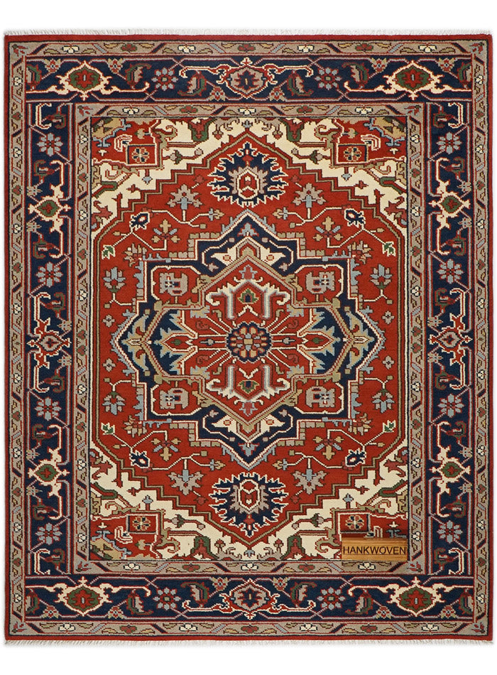 Dyson Crimson Tide Hand-Knotted Wool Rug