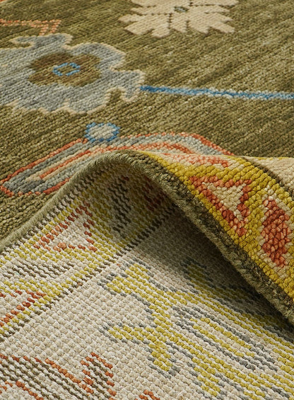 Medow Olivara Hand-Knotted Wool Rug