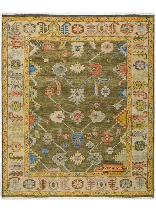 Medow Olivara Hand-Knotted Wool Rug