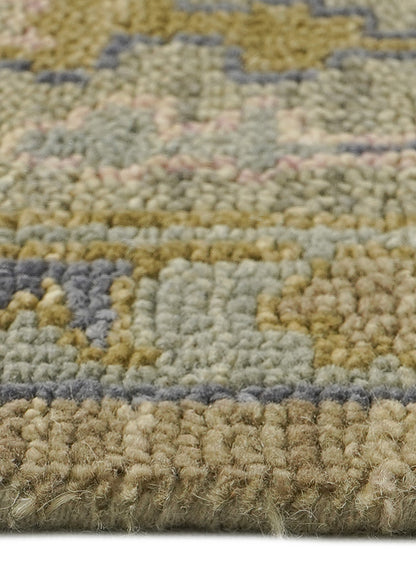 Sandra Earthy Mist Hand-Knotted Wool Rug