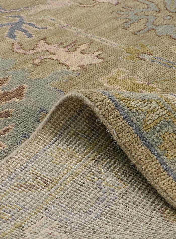 Sandra Earthy Mist Hand-Knotted Wool Rug