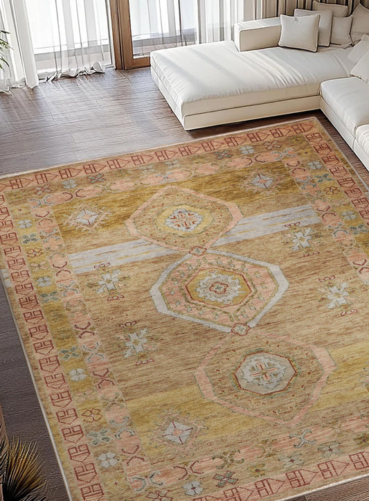 Nomari Sand Dune Hand-Knotted Wool Rug