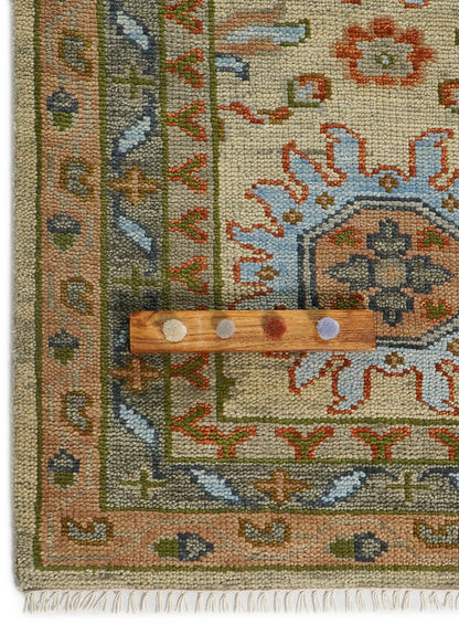 Reese Gray Hand-Knotted Wool Rug