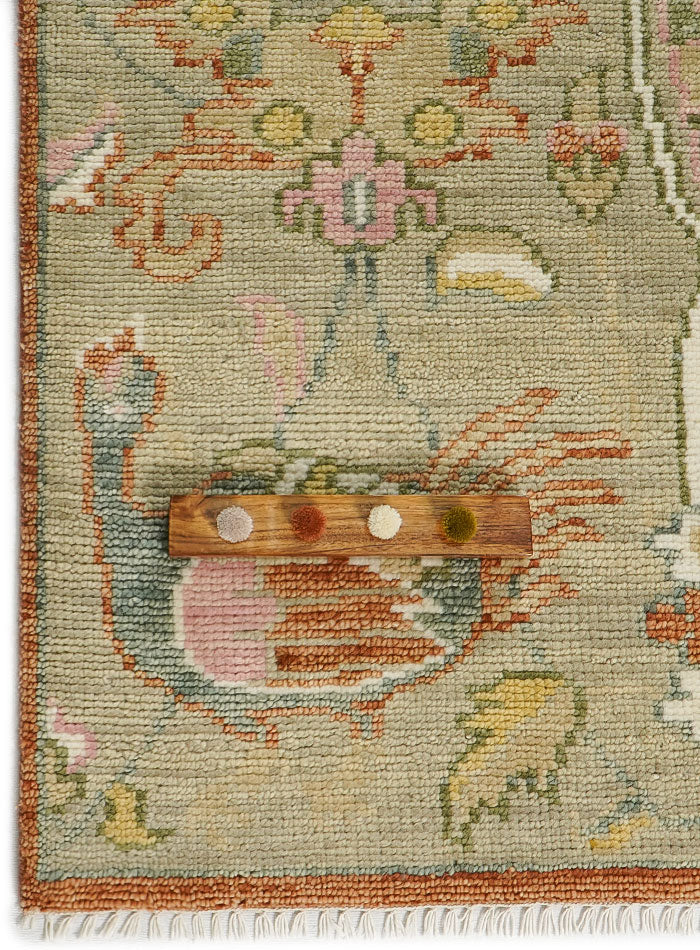 Pavonia Ashoak Hand-Knotted Wool Rug