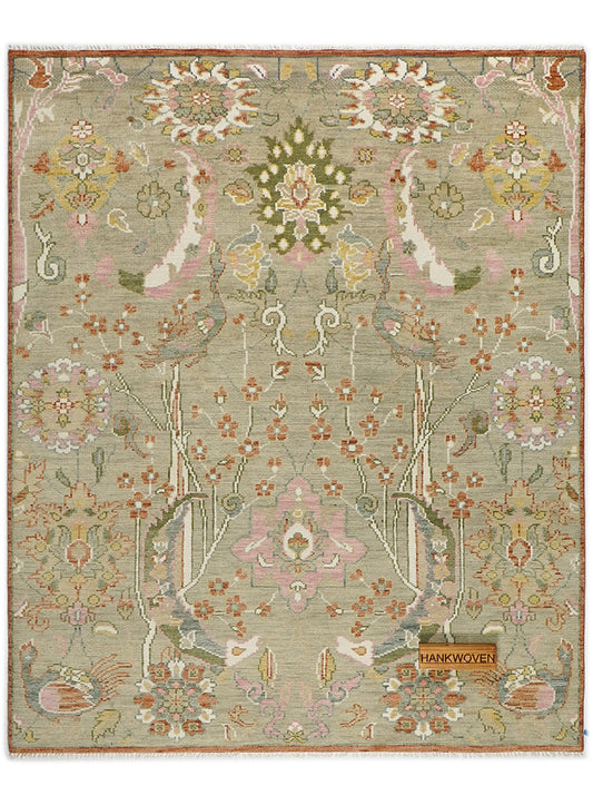 Pavonia Ashoak Hand-Knotted Wool Rug