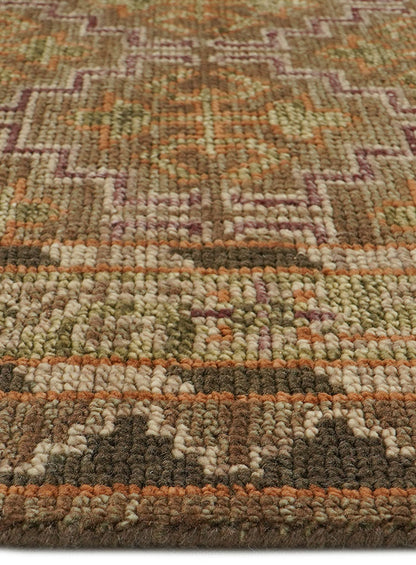 Splice Mocha Hand-Knotted Wool Rug
