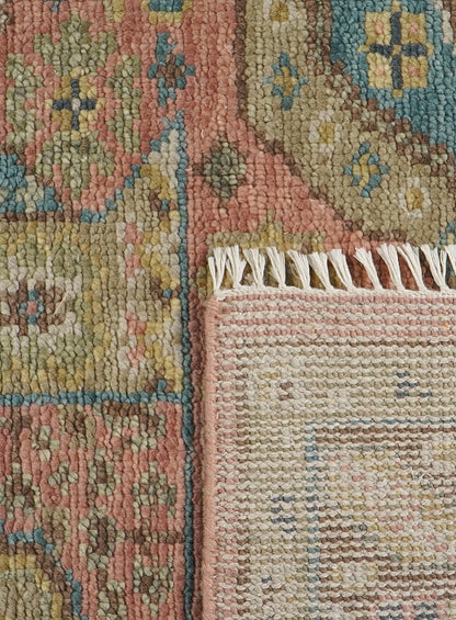Zarmin Pink Mist Hand-Knotted Wool Rug
