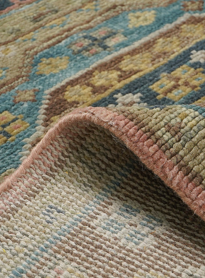 Zarmin Pink Mist Hand-Knotted Wool Rug
