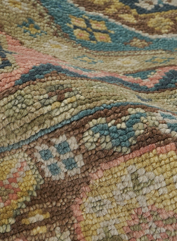 Zarmin Pink Mist Hand-Knotted Wool Rug