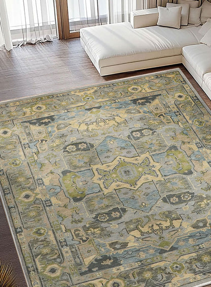 Beth Oasis Hand-Knotted Wool Rug