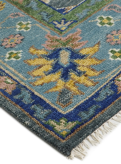 Regal Livid Gray Dusk Hand-Knotted Wool Rug