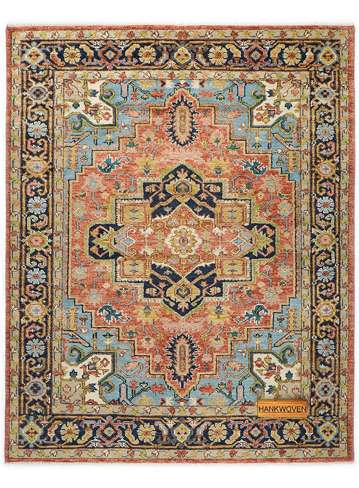 Betford Sunset Amber Hand-Knotted Wool Rug