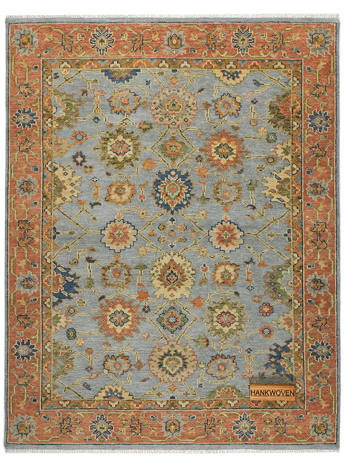 Alara Sunset-Amber Hand-Knotted Wool Rug