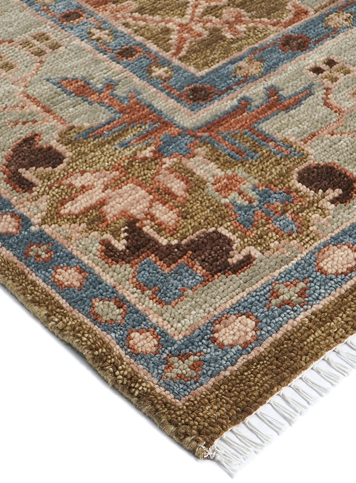 Donegal Mocha Hand-Knotted Wool Rug