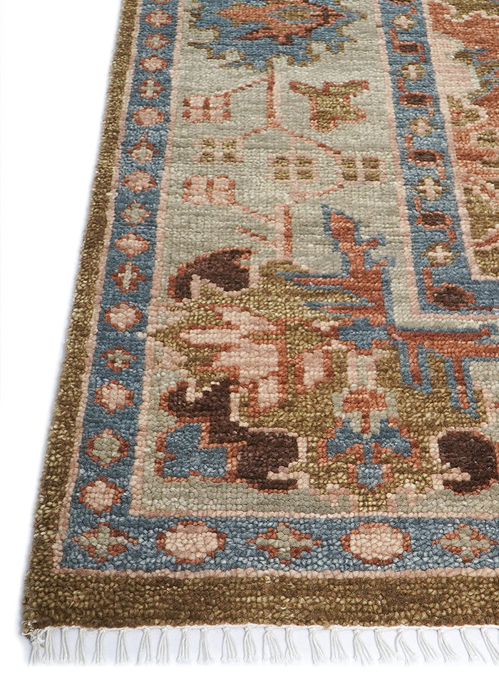 Donegal Mocha Hand-Knotted Wool Rug