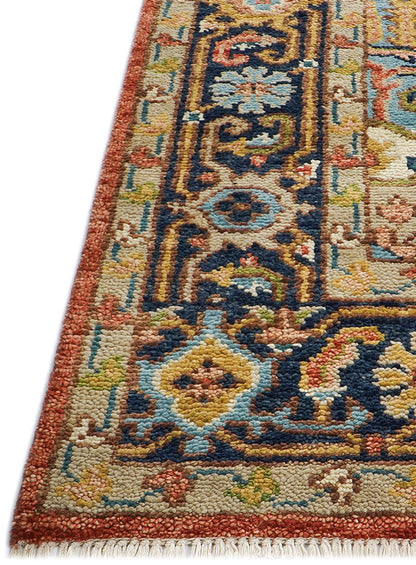 Betford Sunset Amber Hand-Knotted Wool Rug