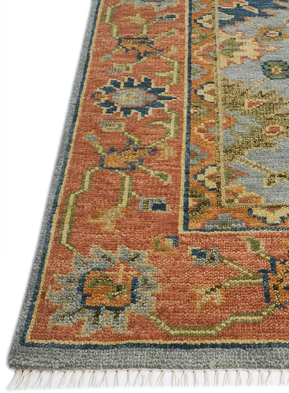 Alara Sunset-Amber Hand-Knotted Wool Rug