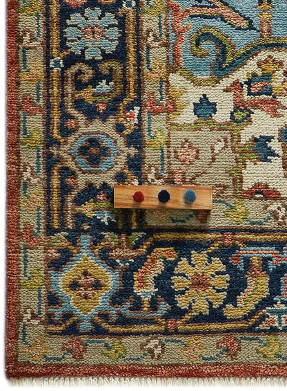 Betford Sunset Amber Hand-Knotted Wool Rug
