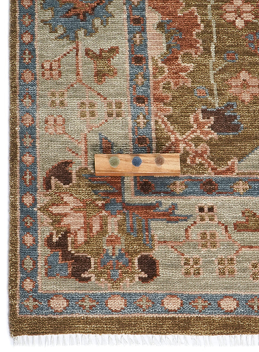 Donegal Mocha Hand-Knotted Wool Rug