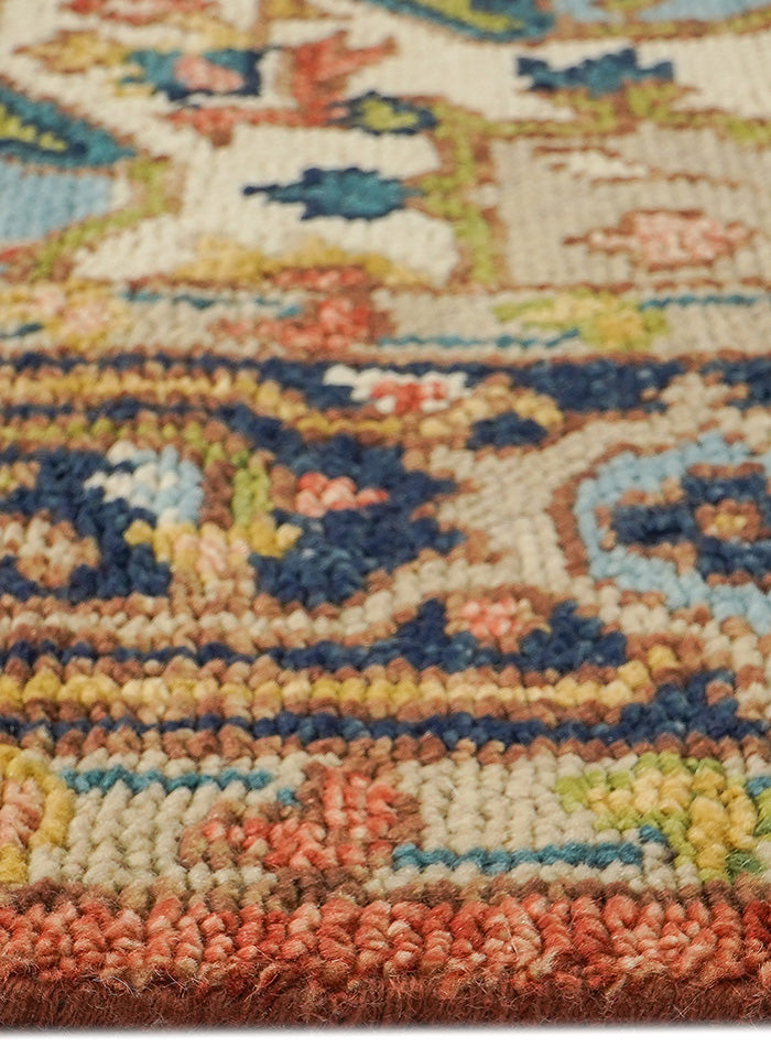Betford Sunset Amber Hand-Knotted Wool Rug