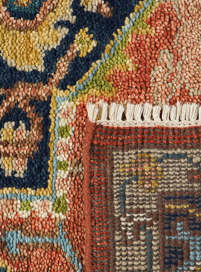 Betford Sunset Amber Hand-Knotted Wool Rug