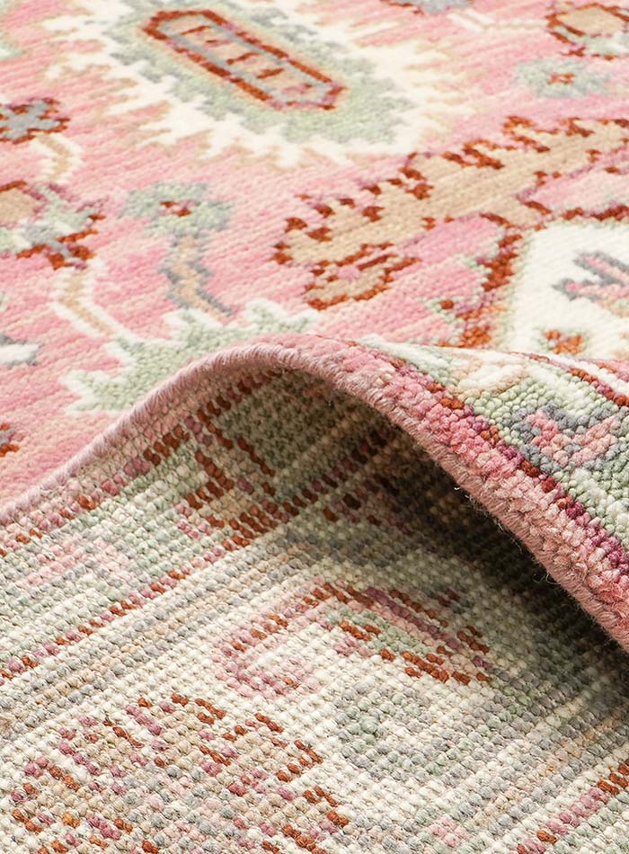 Betford Blush Pink Hand-Knotted Wool Rug